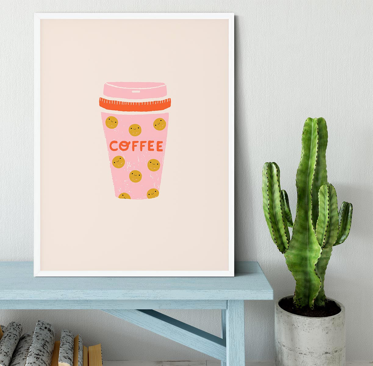 Coffee Framed Print - Canvas Art Rocks -6