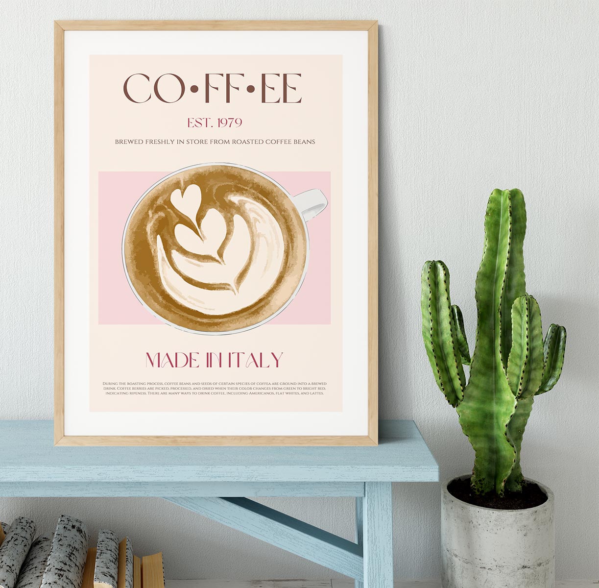 Coffee Print Framed Print - Canvas Art Rocks - 3