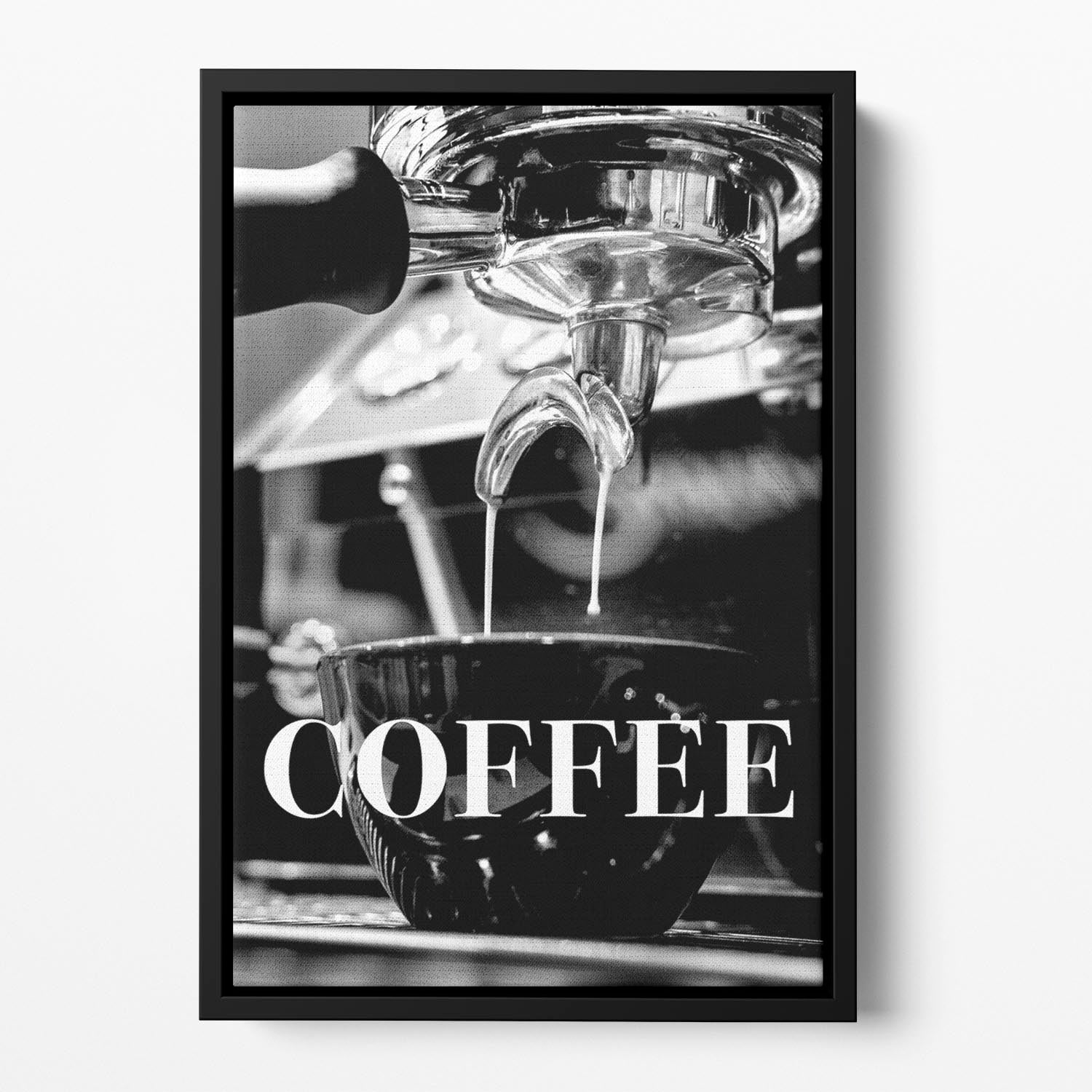 Coffee Still Life Floating Framed Canvas - Canvas Art Rocks - 2