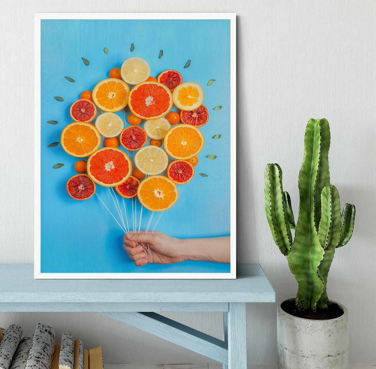 Congratulations on summer Framed Print - 1x -6