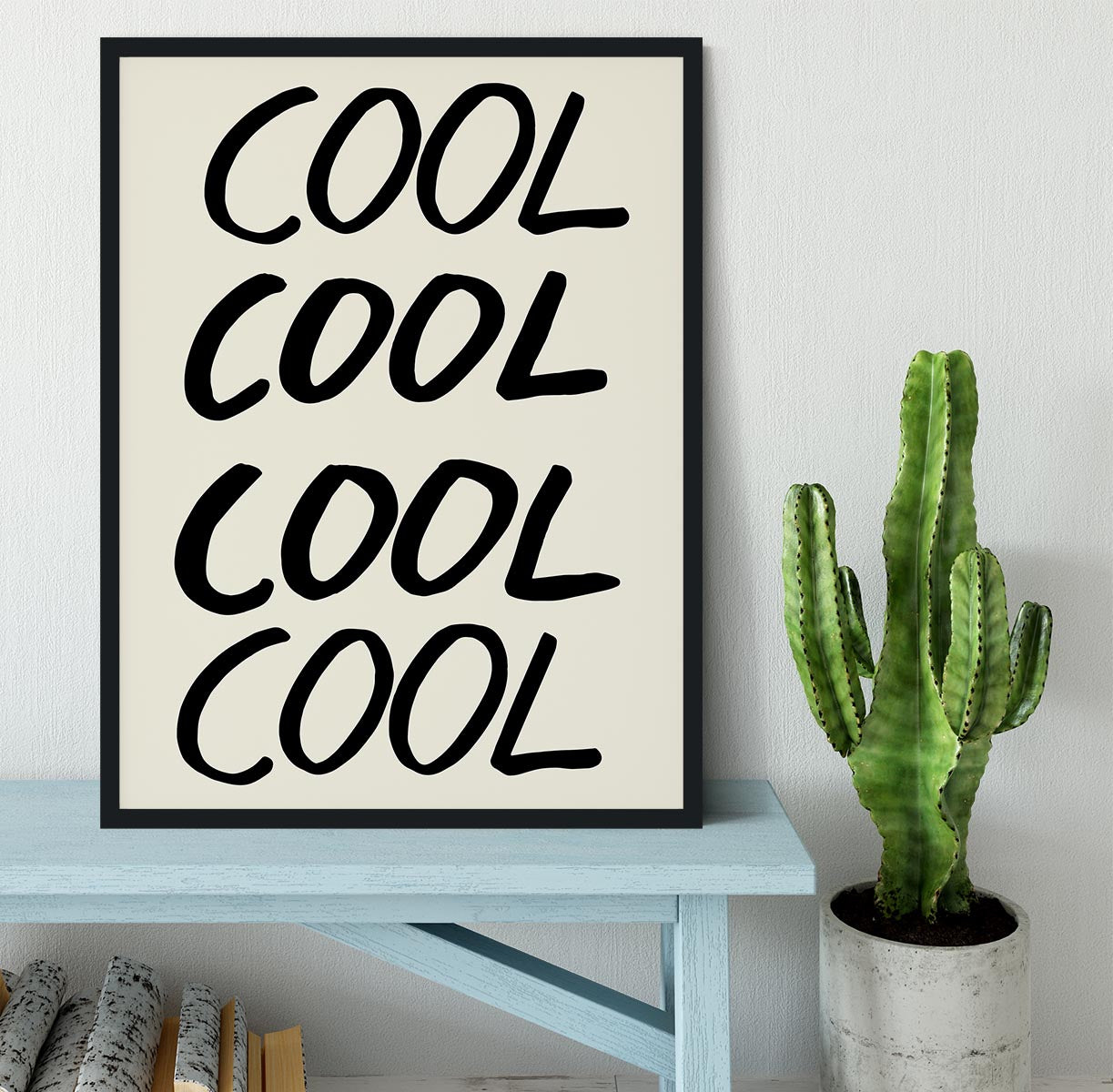 Cool Cool Cool Cool Framed Print - 1x - 2