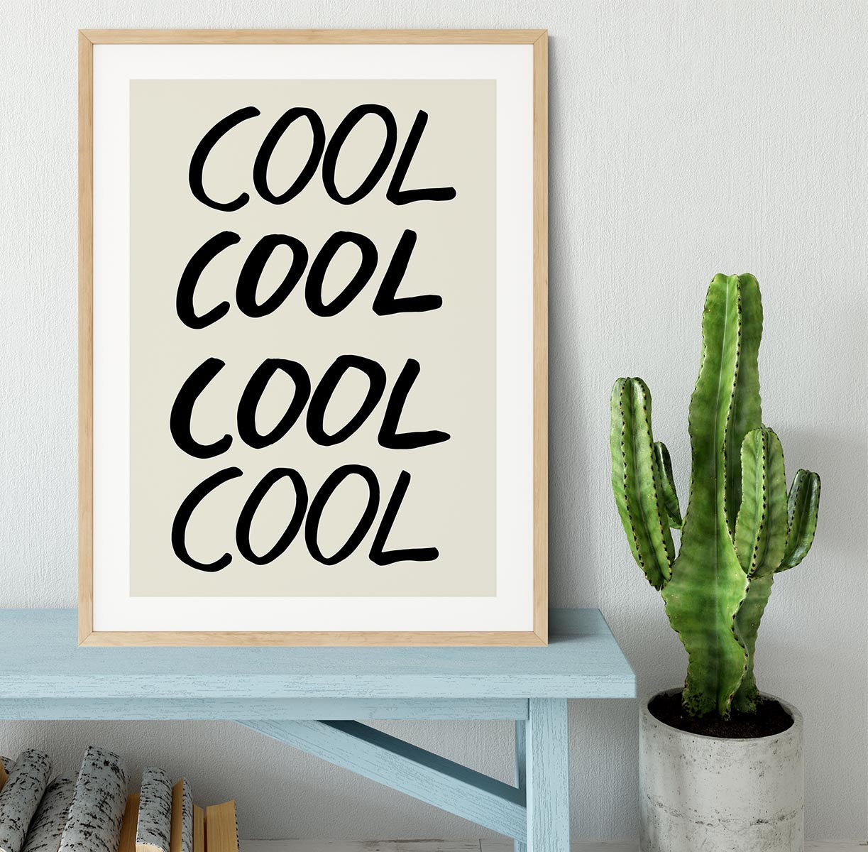 Cool Cool Cool Cool Framed Print - 1x - 3