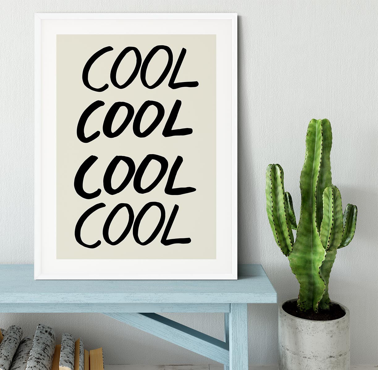 Cool Cool Cool Cool Framed Print - 1x - 5