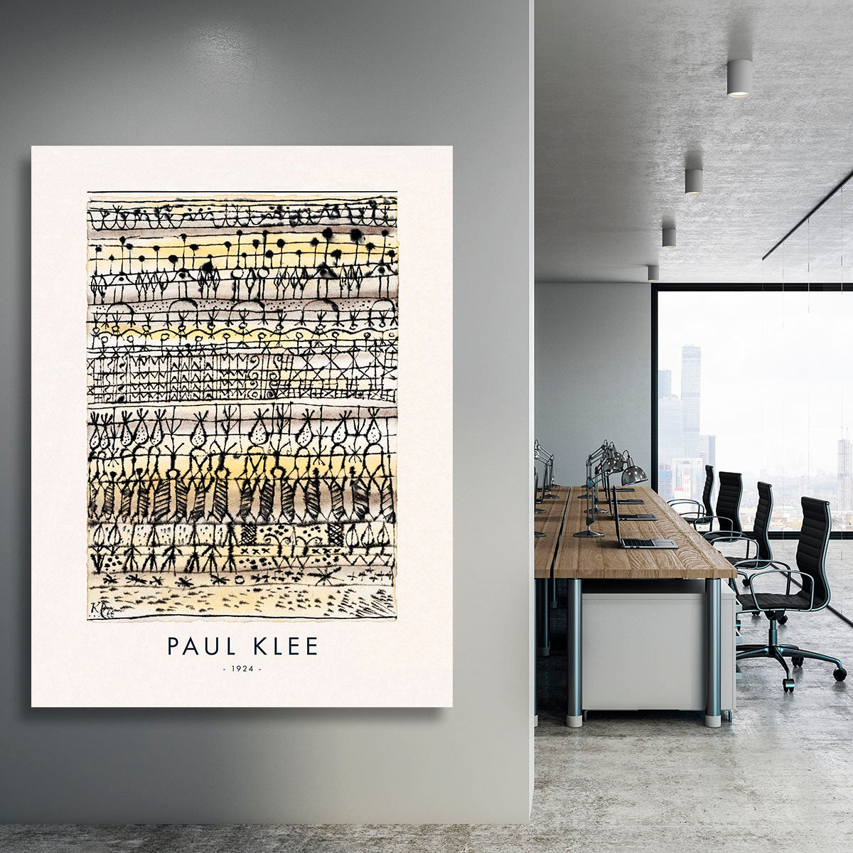 Cooling in a hot zone garden 1924 No.2 Canvas Print or Poster - Canvas Art Rocks - 3