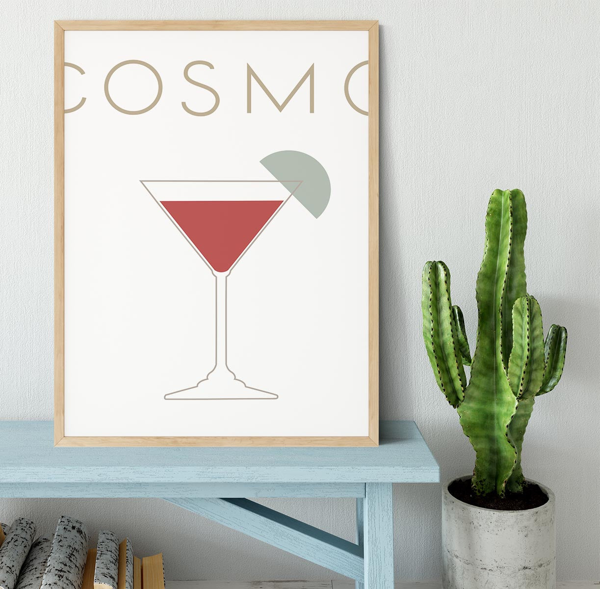 Cosmopolitan Framed Print - Canvas Art Rocks - 4