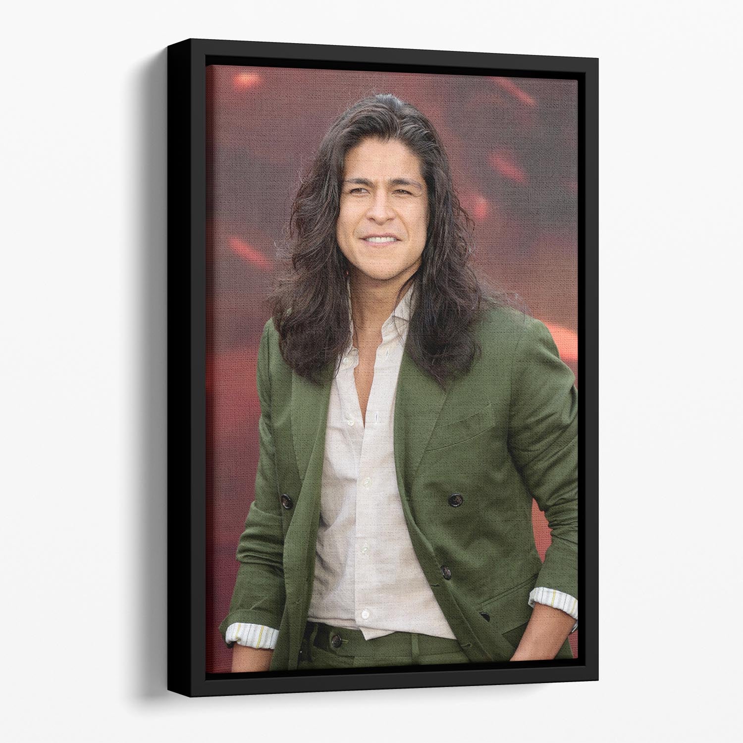 Cristo Fernandez at a premiere Floating Framed Canvas - Canvas Art Rocks - 1