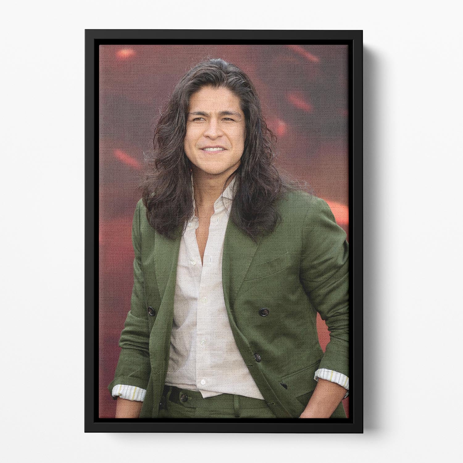 Cristo Fernandez at a premiere Floating Framed Canvas - Canvas Art Rocks - 2