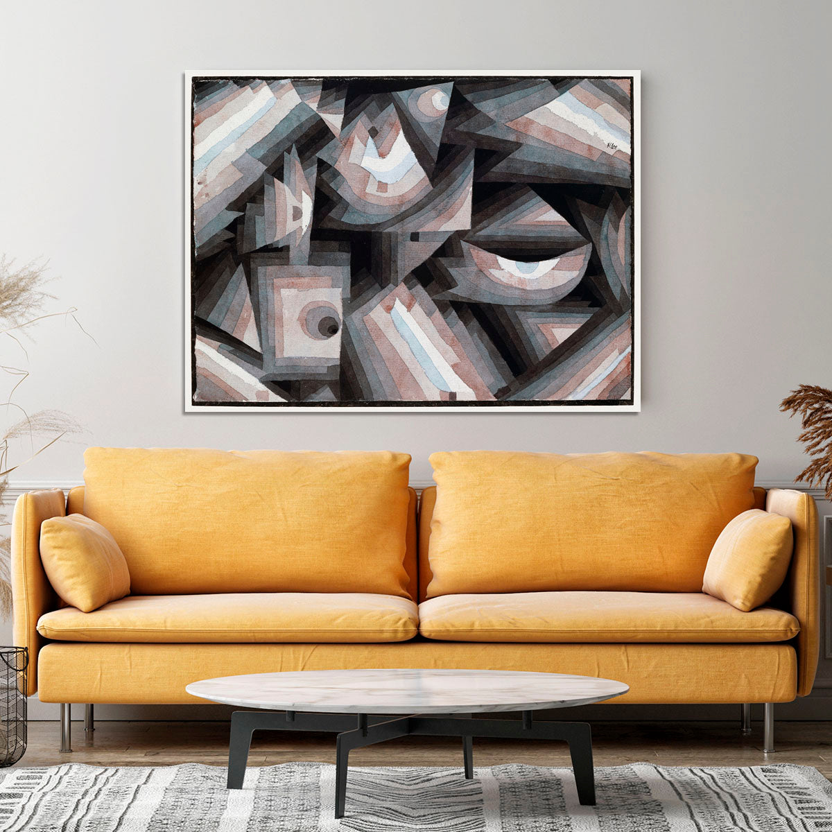 Crystal Gradation 1921 No.1 Canvas Print or Poster - Canvas Art Rocks - 4