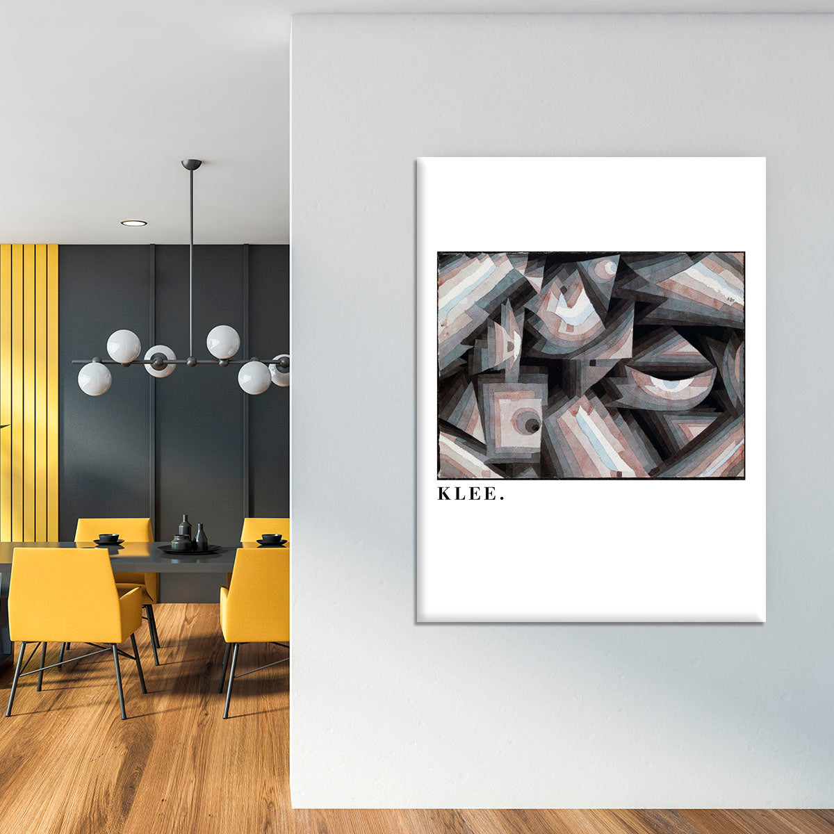 Crystal gradation 1921 No.2 Canvas Print or Poster - Canvas Art Rocks - 4