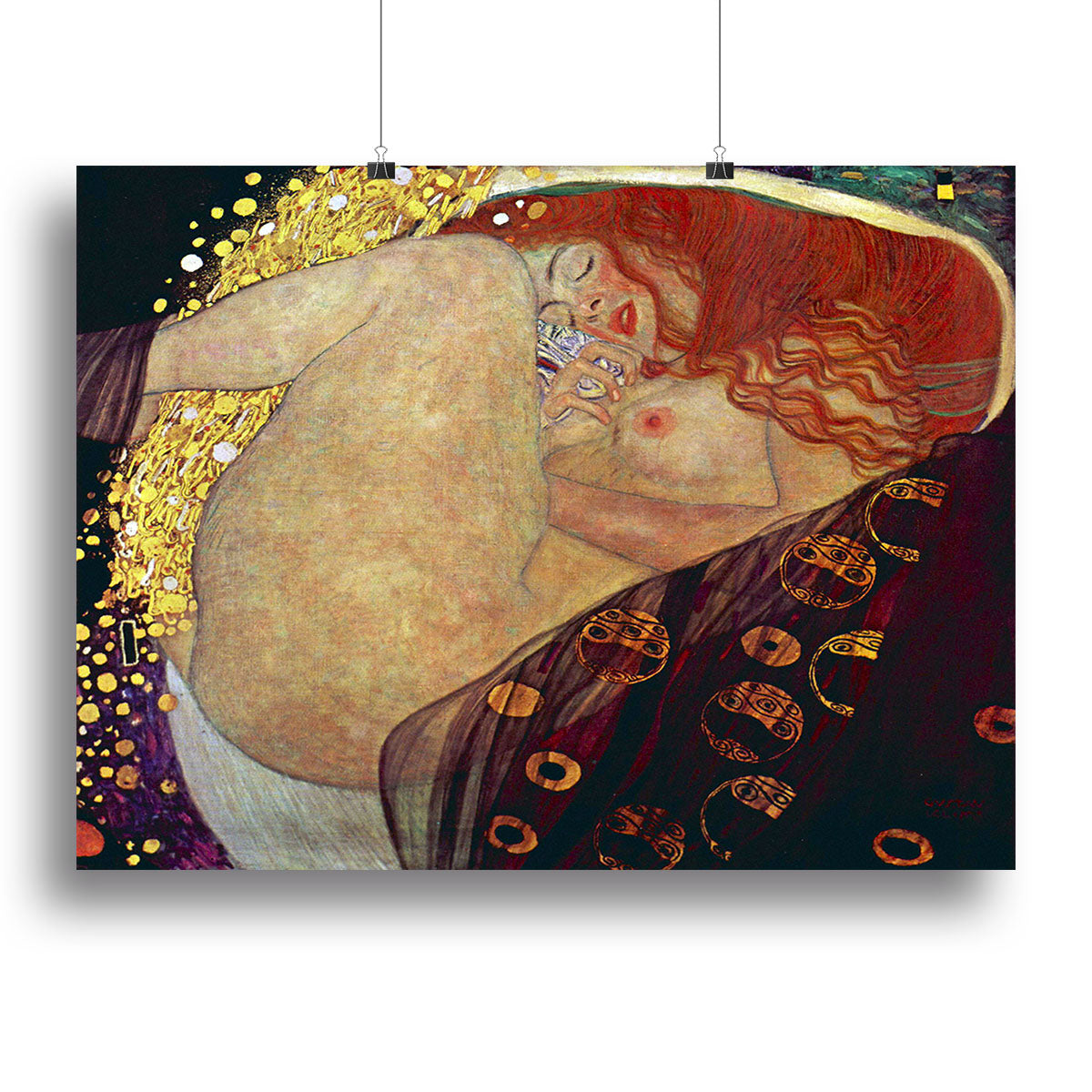 Danae by Klimt Poster - Unframed
