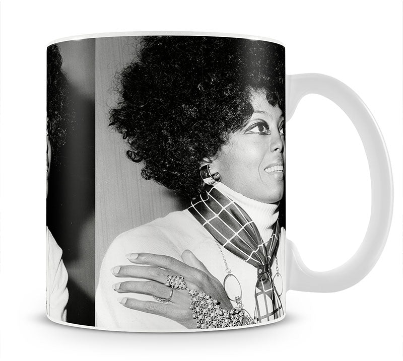 Diana Ross in 1968 Mug - Canvas Art Rocks - 1