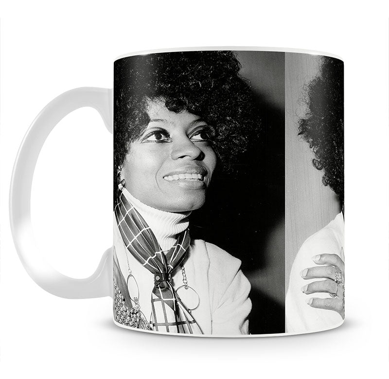 Diana Ross in 1968 Mug - Canvas Art Rocks - 1