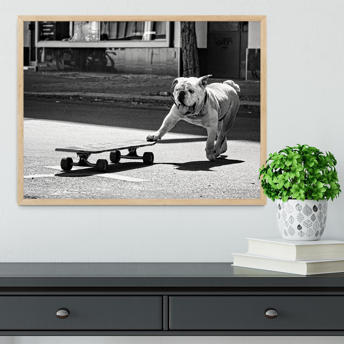 Dogs Just To Have Fun Framed Print - 1x - 4