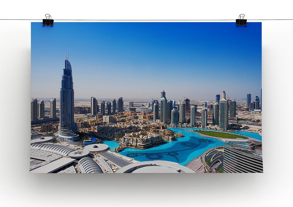 Downtown Dubai Poster - Unframed