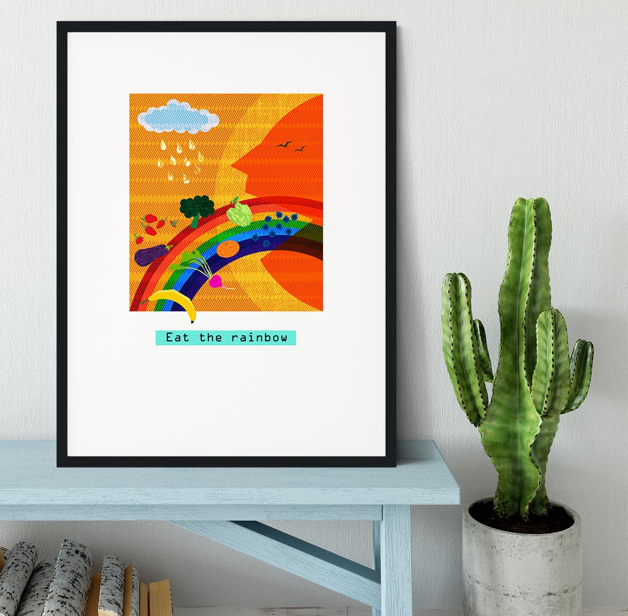 Eat the rainbow Framed Print - 1x - 1