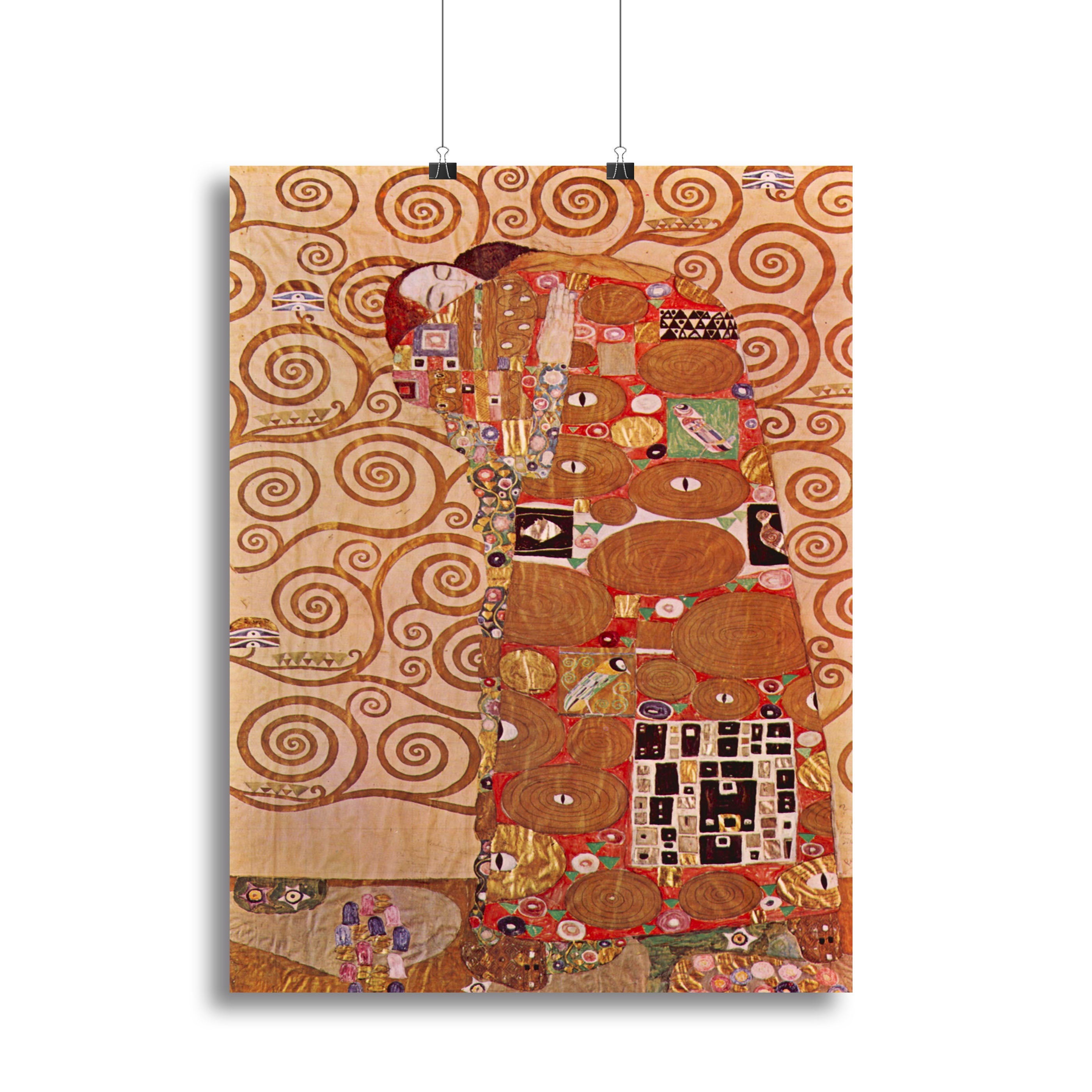 Embrace by Klimt Poster - Unframed