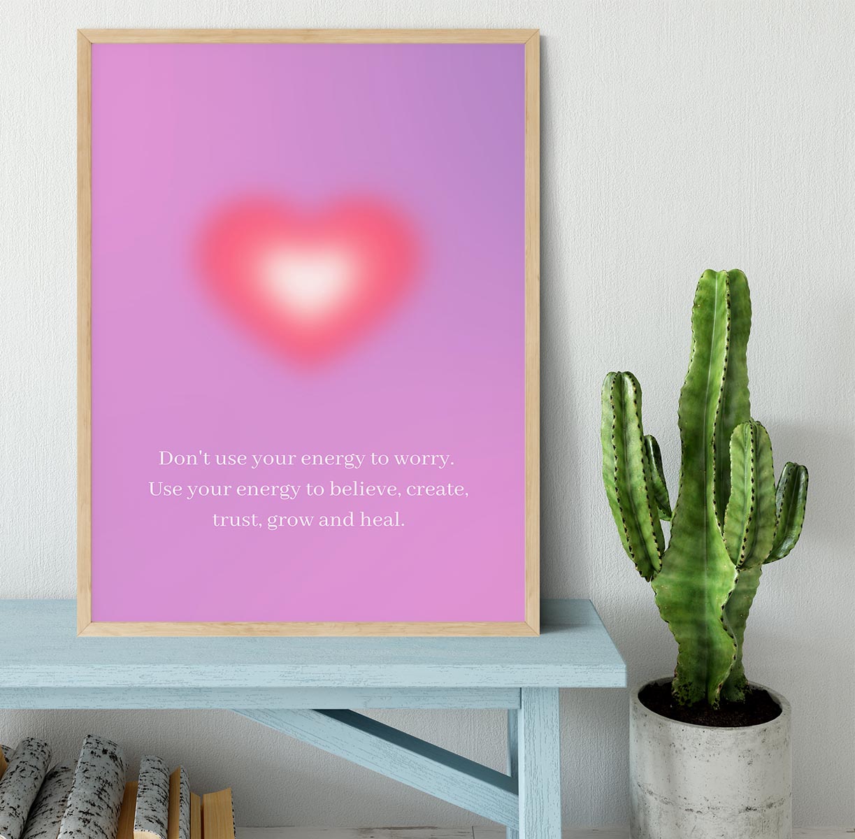 Encouragement Illumination Poster Framed Print - Canvas Art Rocks - 4