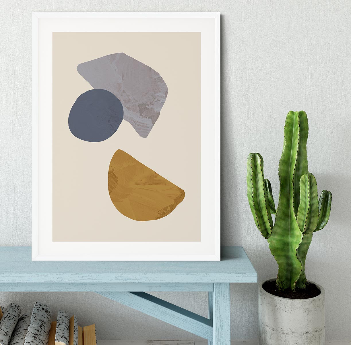 Falling Rocks Framed Print - 1x - 5