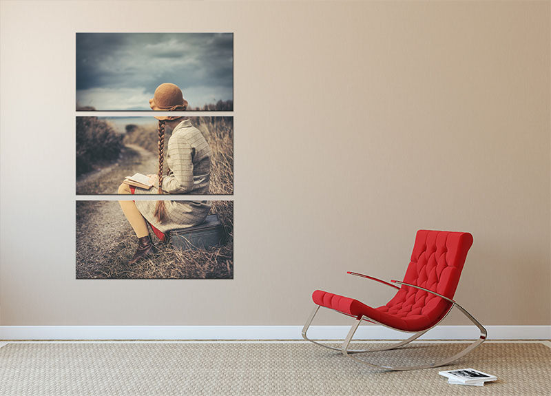 Far away 3 Split Panel Canvas Print - 1x - 2