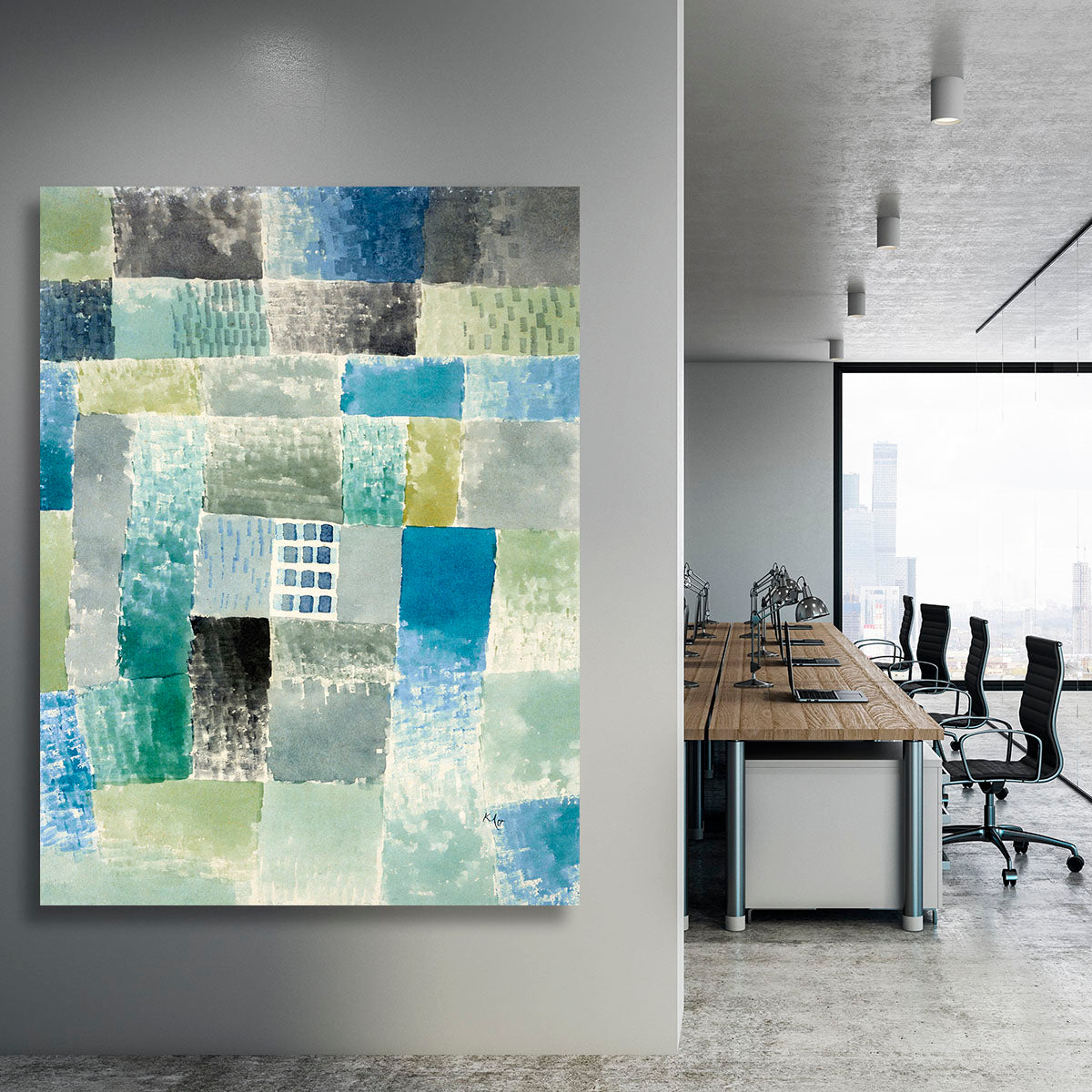 First House in a Settlement 1926 No.1 Canvas Print or Poster - Canvas Art Rocks - 3