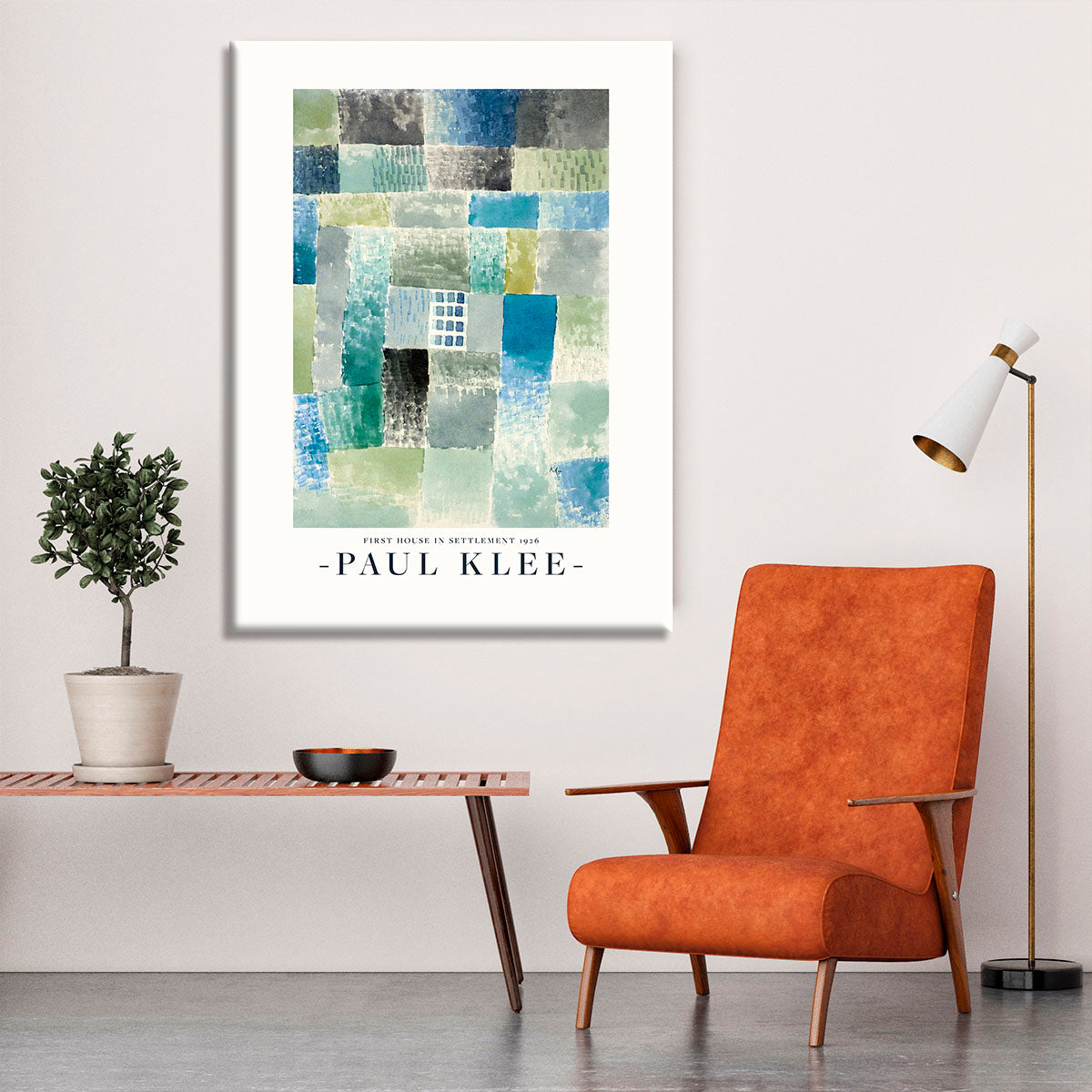 First House in a Settlement 1926 No.2 Canvas Print or Poster - Canvas Art Rocks - 6