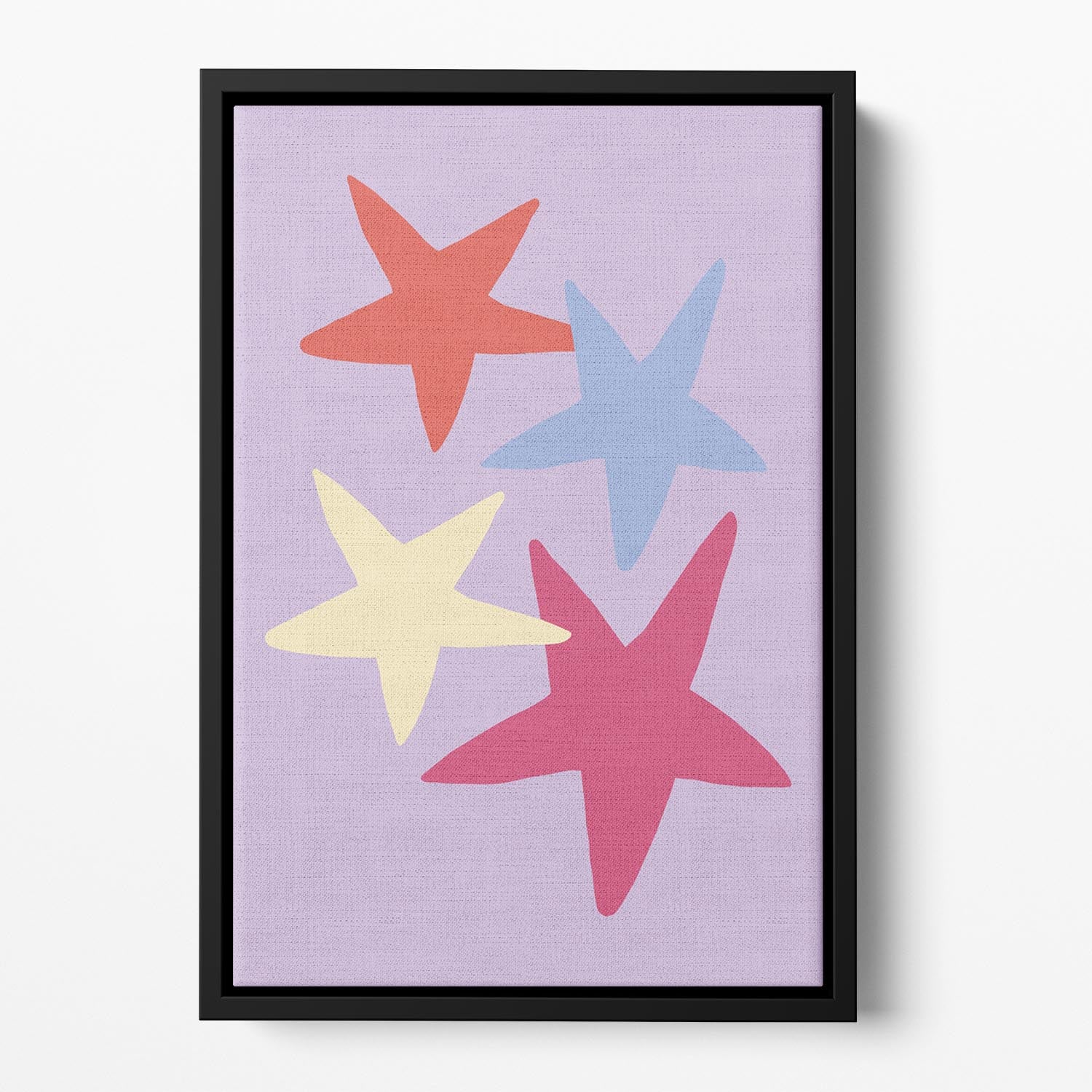 Four Stars Floating Framed Canvas - 1x - 2