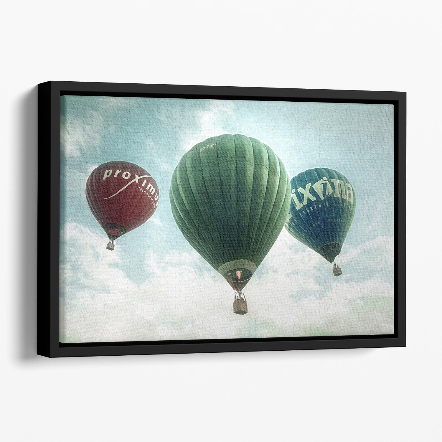 Full colour Floating Framed Canvas - 1x - 1