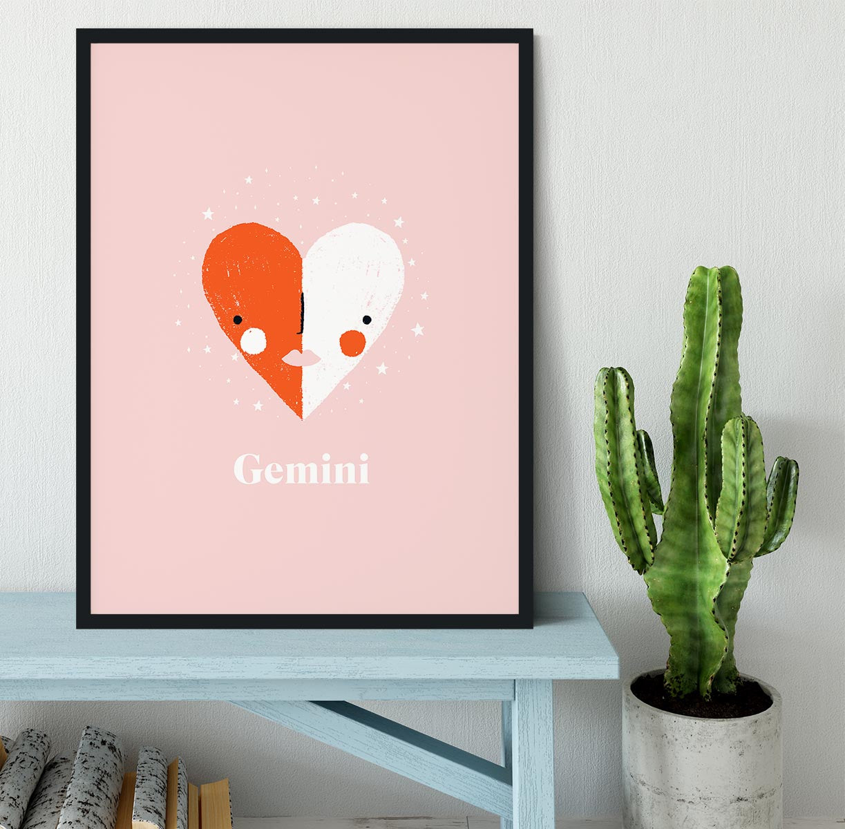 Gemini Motivation Print Framed Print - Canvas Art Rocks - 2