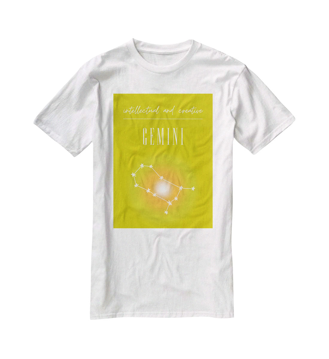 Gemini Zodiac Renewal Art T-Shirt - Canvas Art Rocks - 5