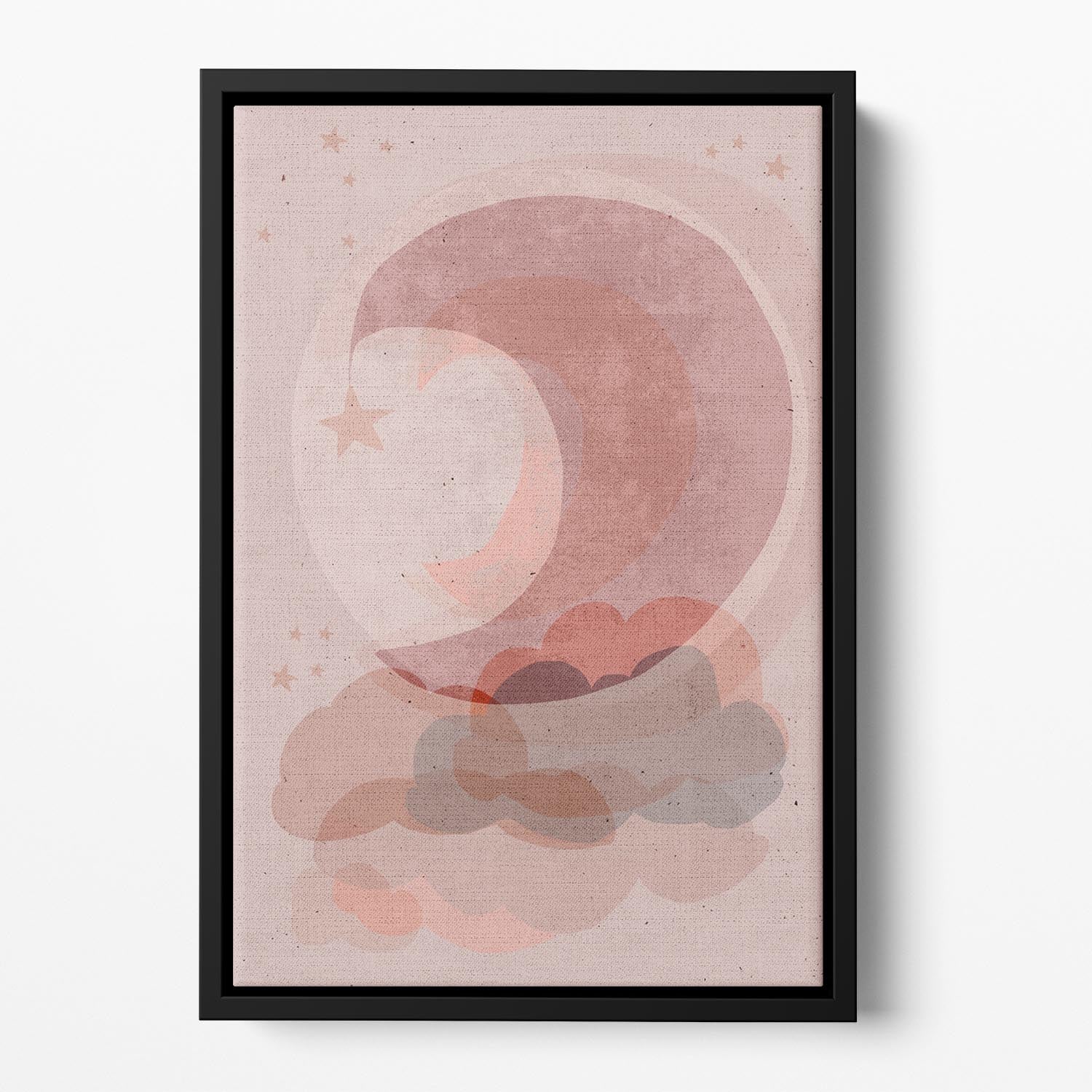 Gentle Moon Floating Framed Canvas - 1x - 2