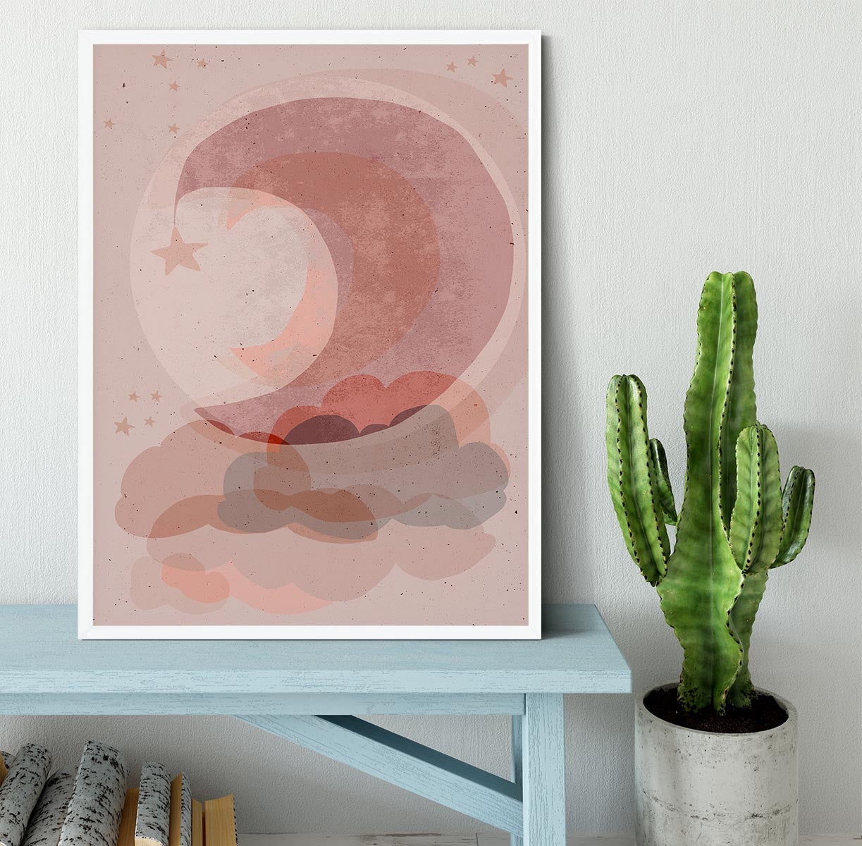 Gentle Moon Framed Print - 1x -6