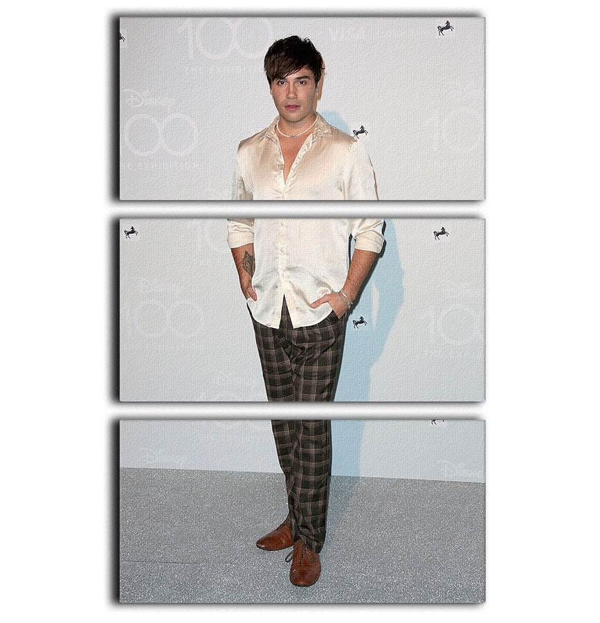 George Shelley 3 Split Panel Canvas Print - Canvas Art Rocks - 1