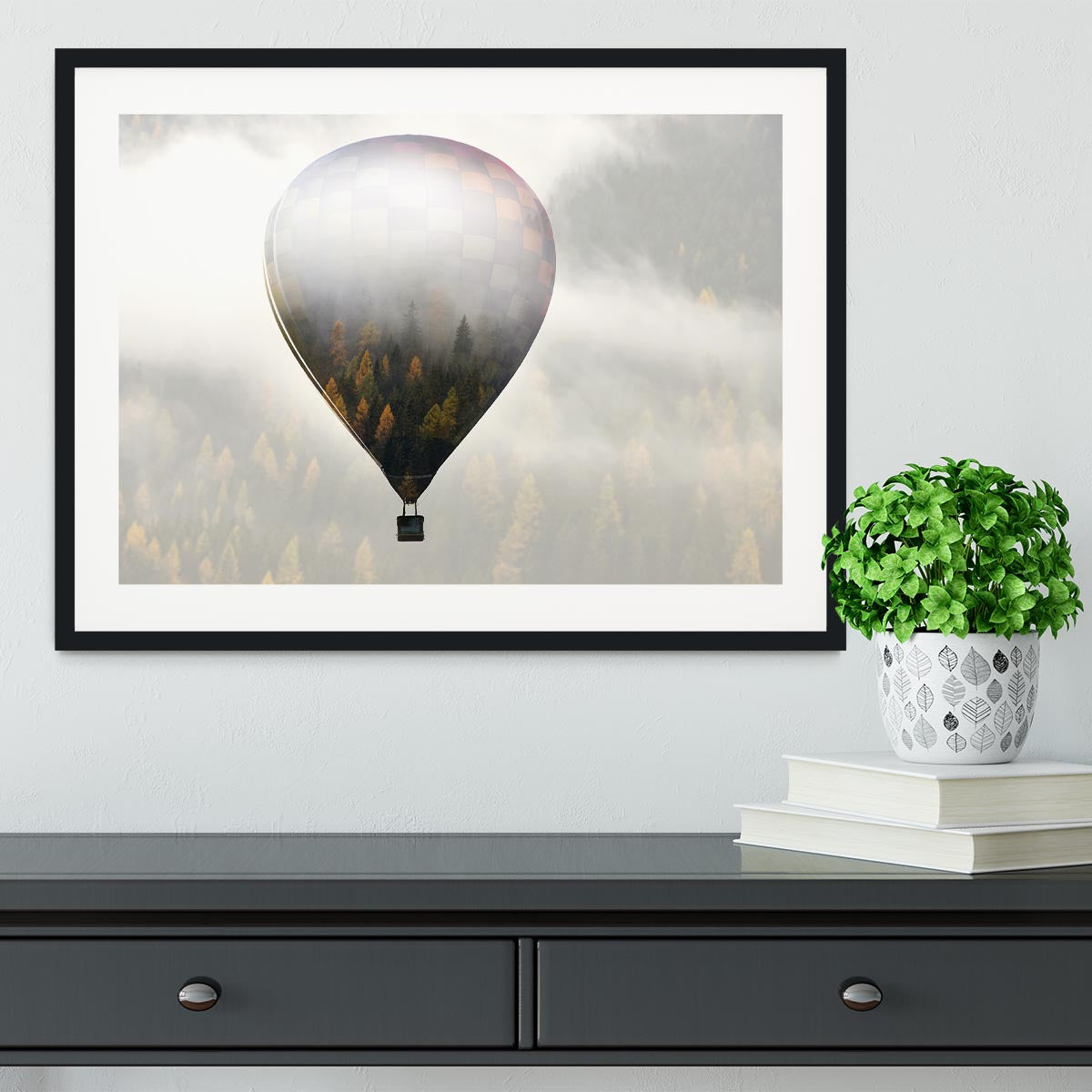 Get lost in the world Framed Print - 1x - 1