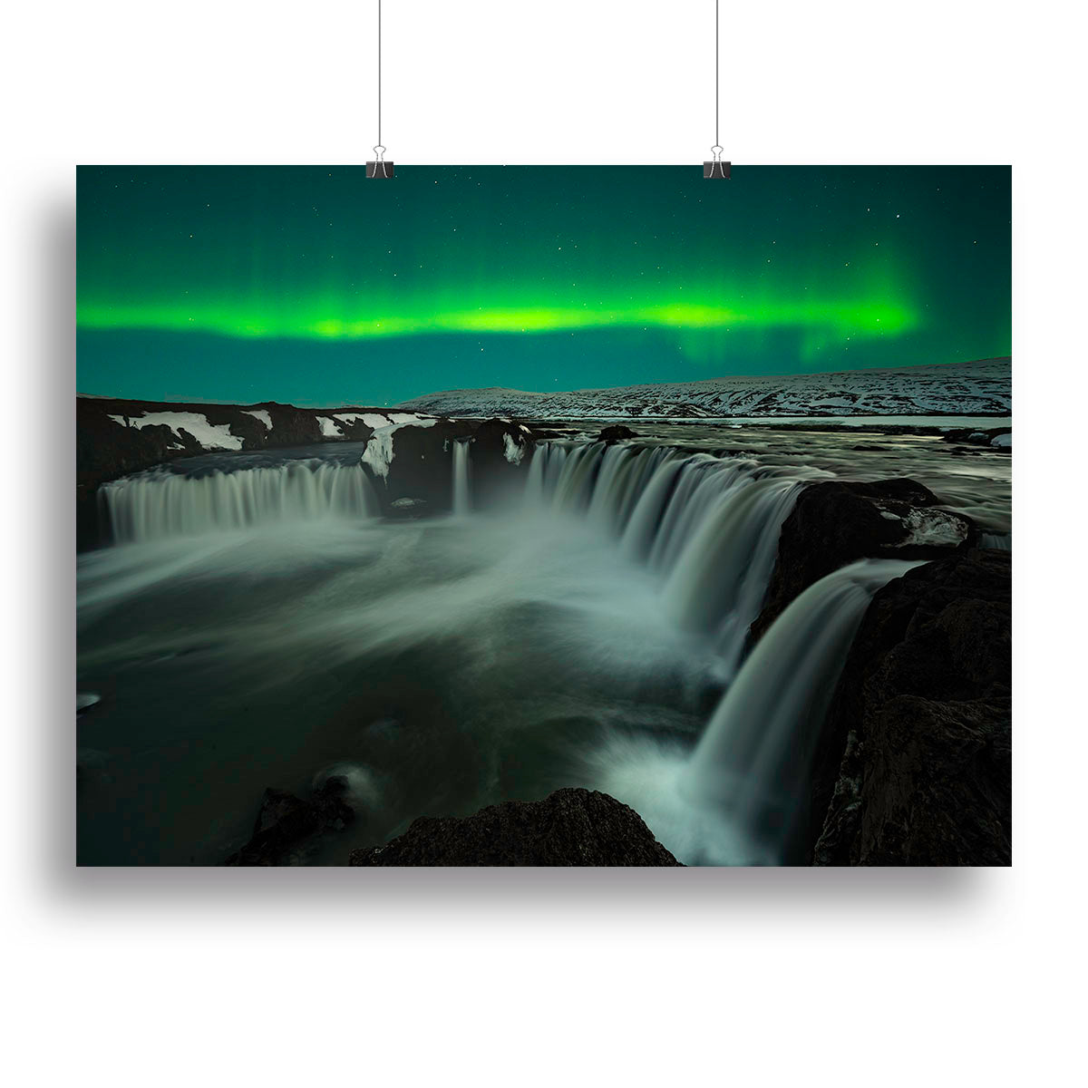 Godafoss Canvas Print or Poster - Canvas Art Rocks - 2