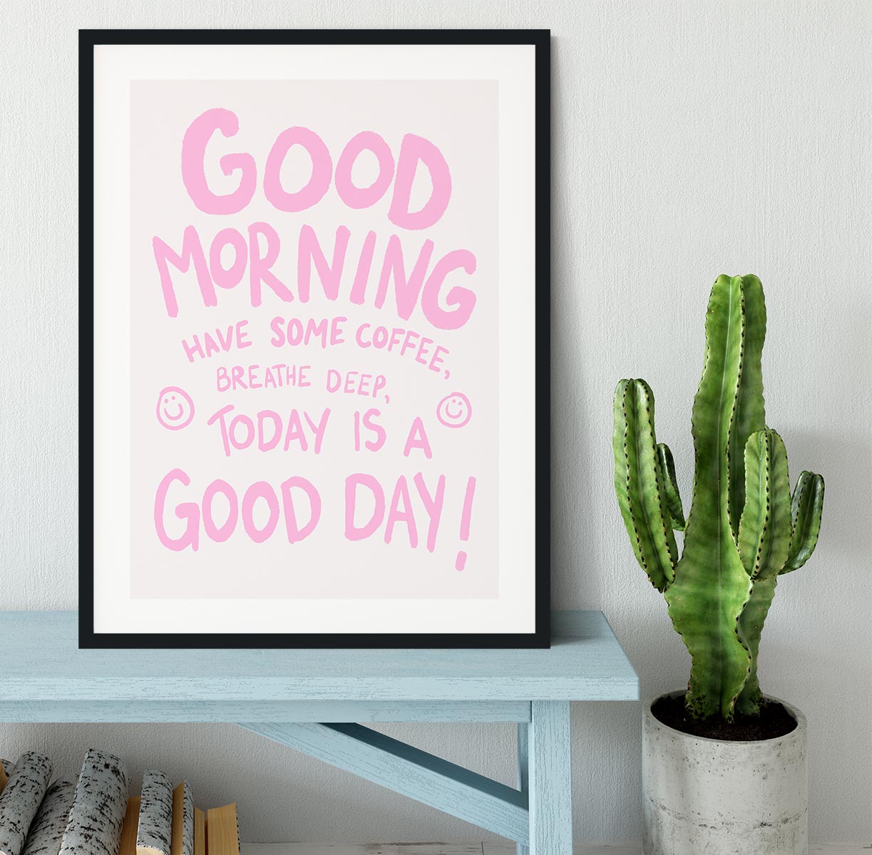 Good Morning Framed Print - Canvas Art Rocks - 1