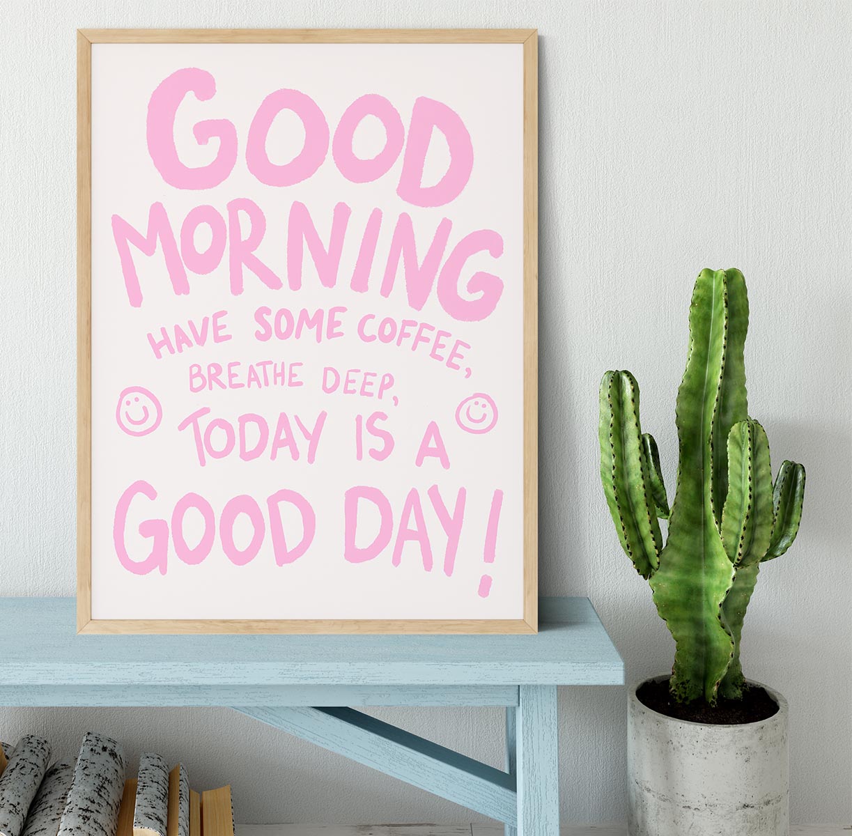 Good Morning Framed Print - Canvas Art Rocks - 4