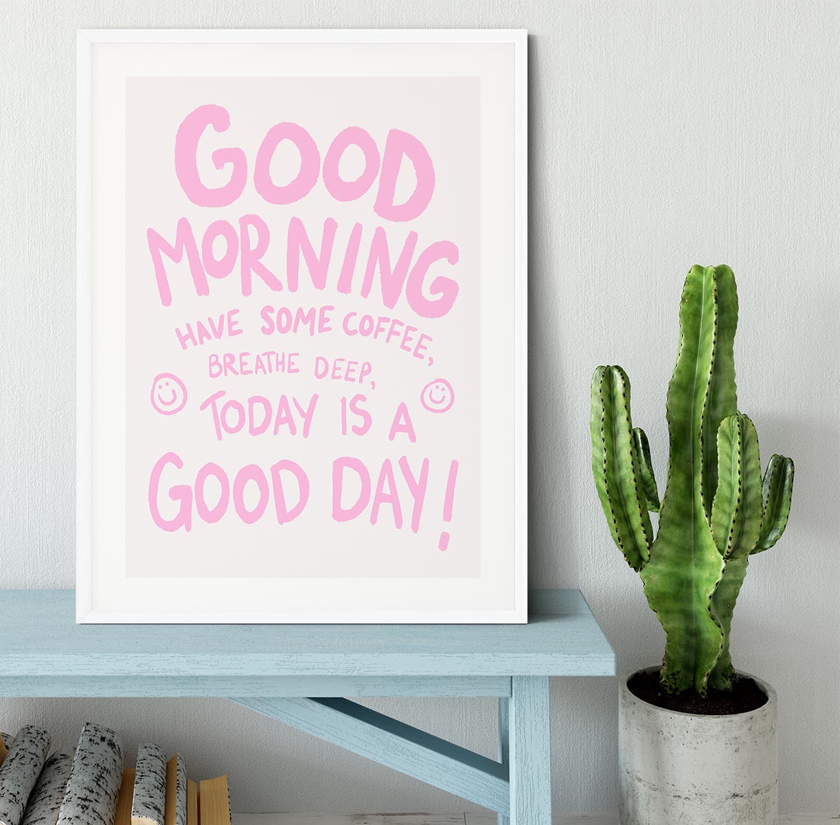 Good Morning Framed Print - Canvas Art Rocks - 5