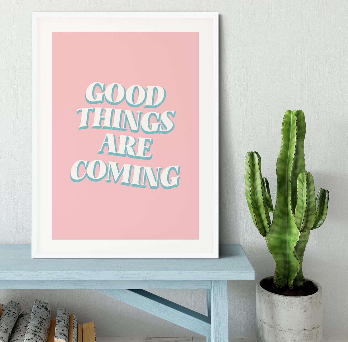 Good Things Are Coming Framed Print - Canvas Art Rocks - 5