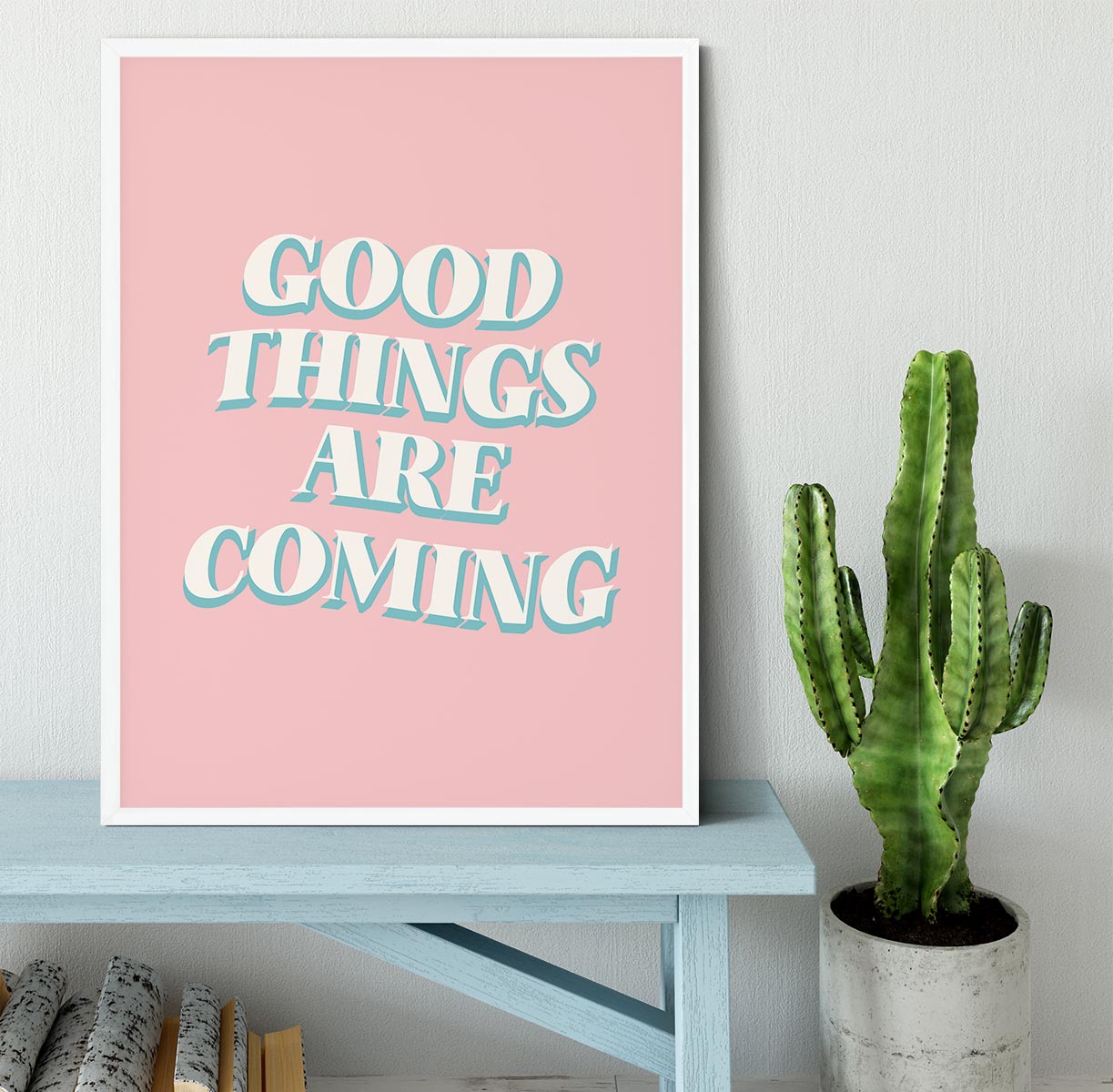 Good Things Are Coming Framed Print - Canvas Art Rocks -6