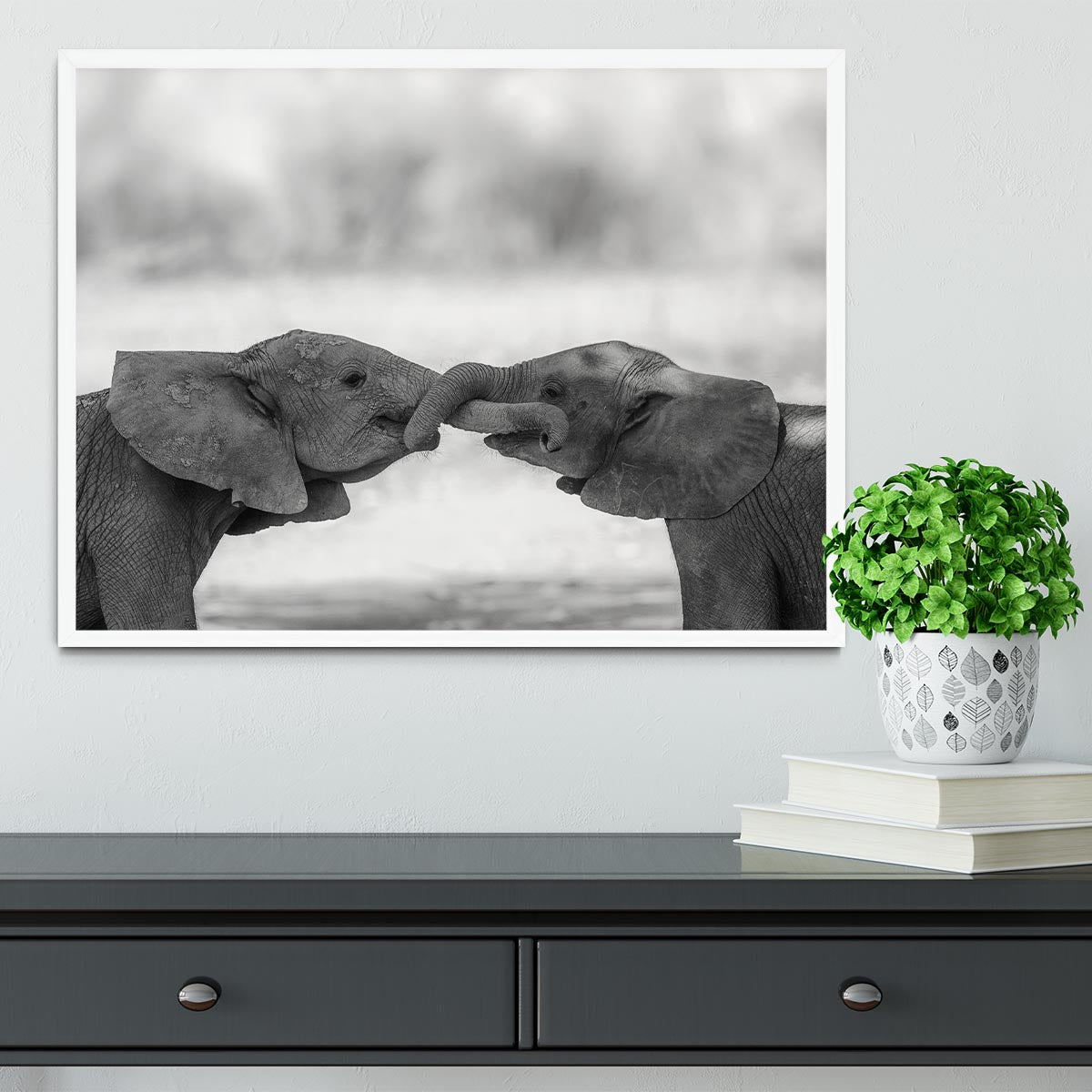 Greetings Framed Print - 1x -6