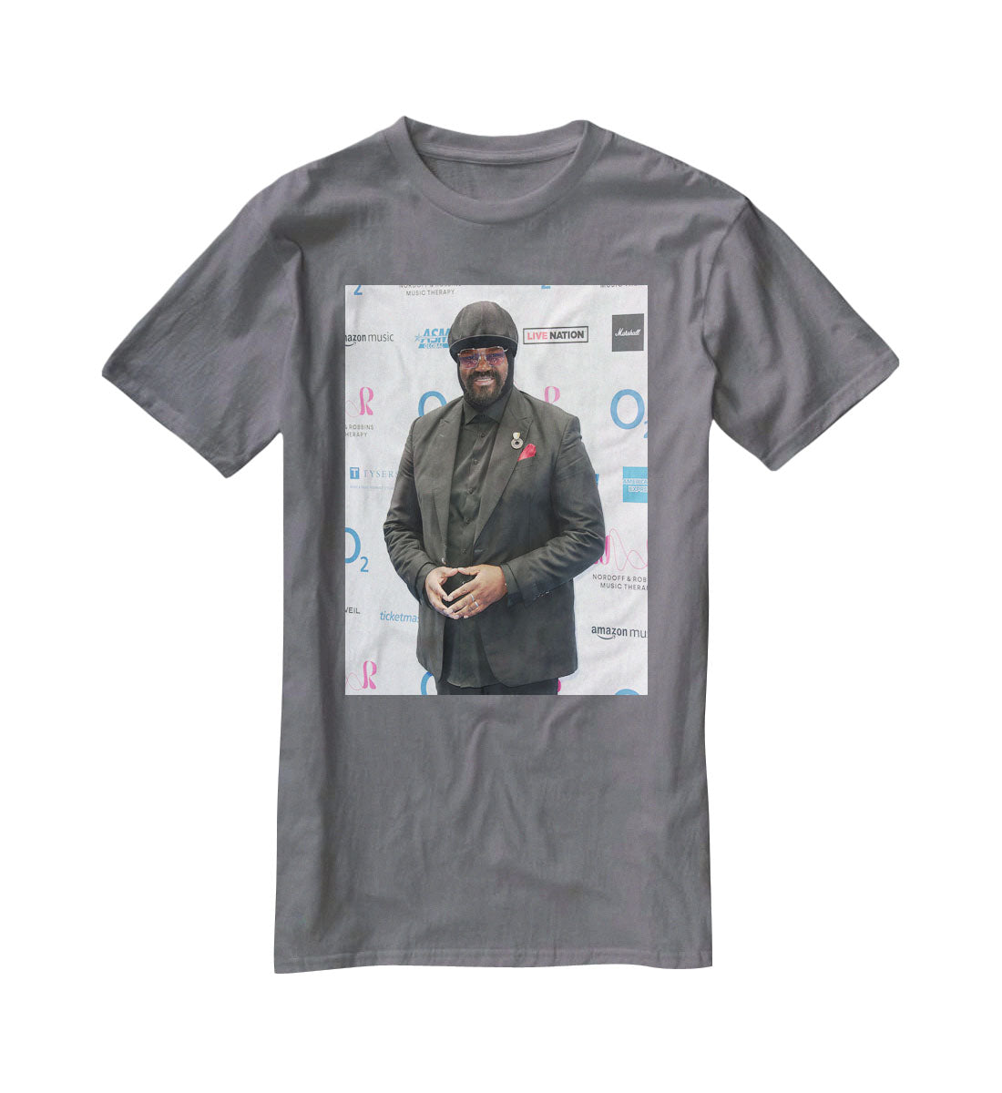 Gregory Porter T-Shirt - Canvas Art Rocks - 3