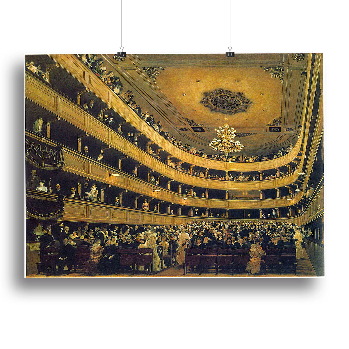 Hall by Klimt Poster - Unframed