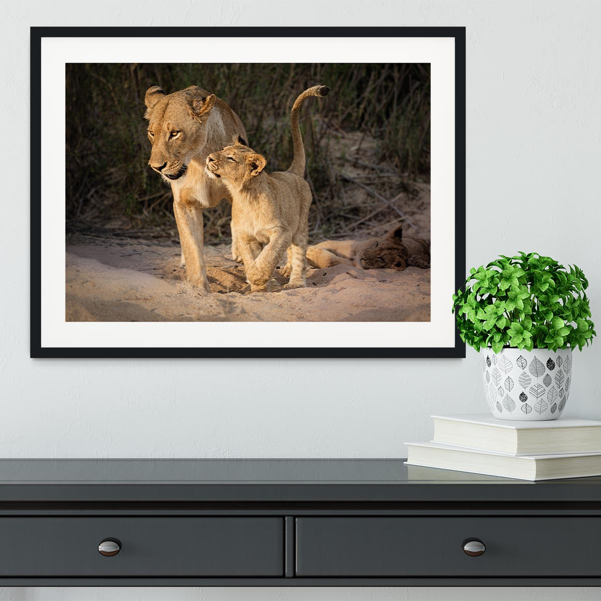 Happy Framed Print - 1x - 1