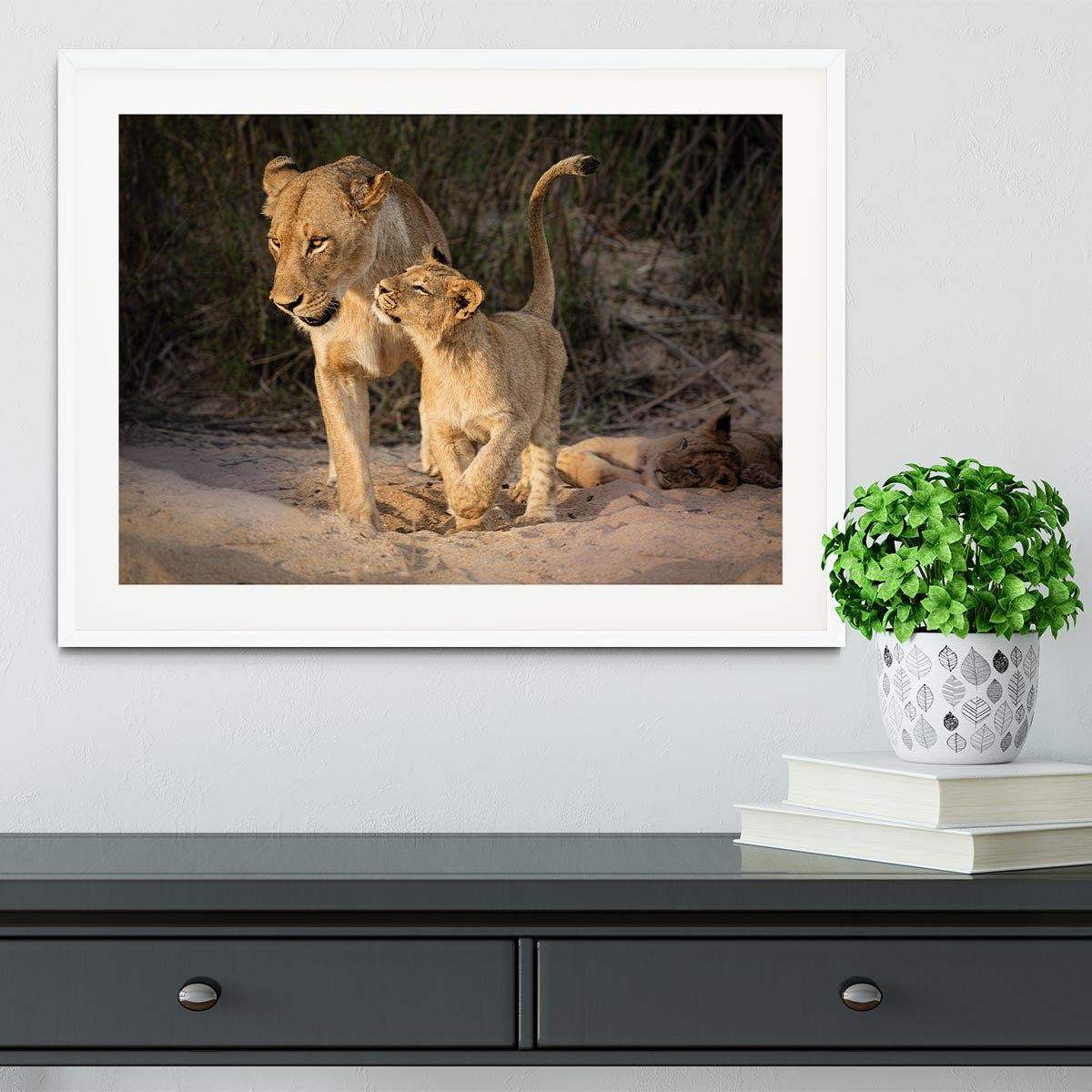 Happy Framed Print - 1x - 5