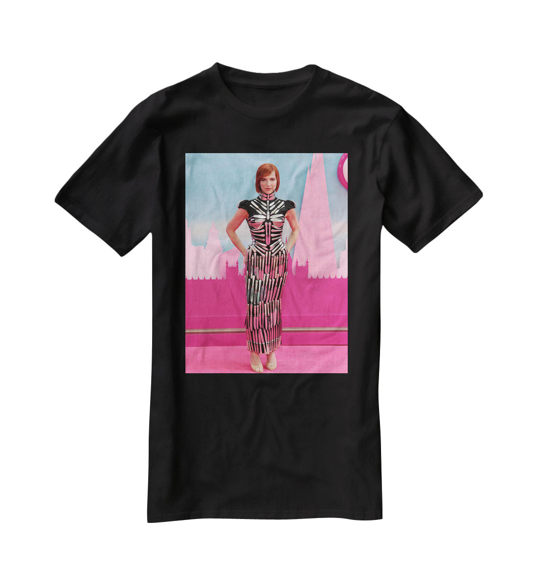 Hari Nef at the Barbie premiere T-Shirt - Canvas Art Rocks - 1