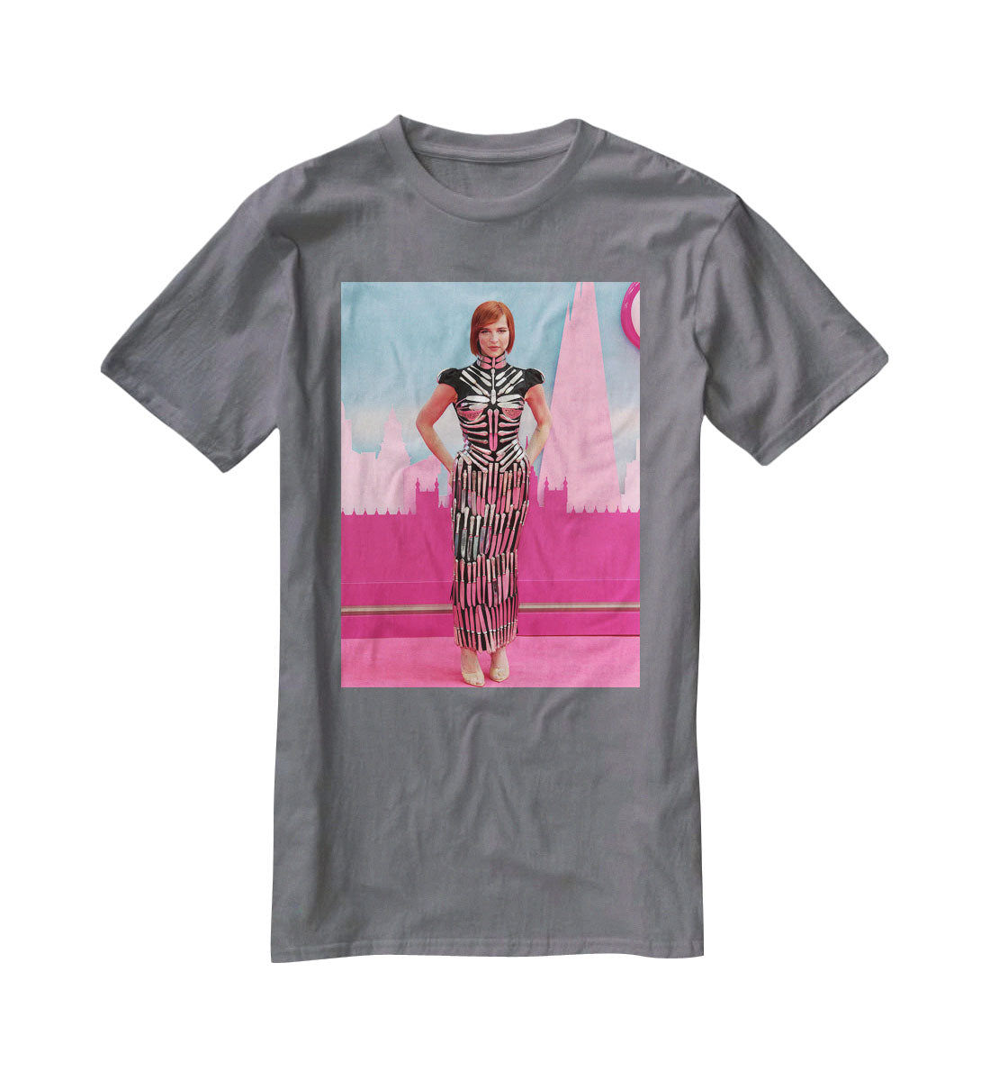 Hari Nef at the Barbie premiere T-Shirt - Canvas Art Rocks - 3