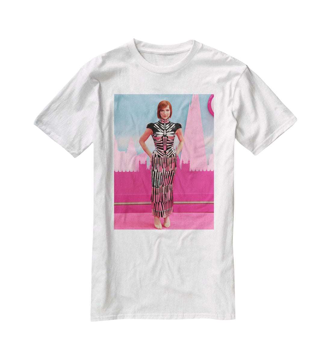 Hari Nef at the Barbie premiere T-Shirt - Canvas Art Rocks - 5