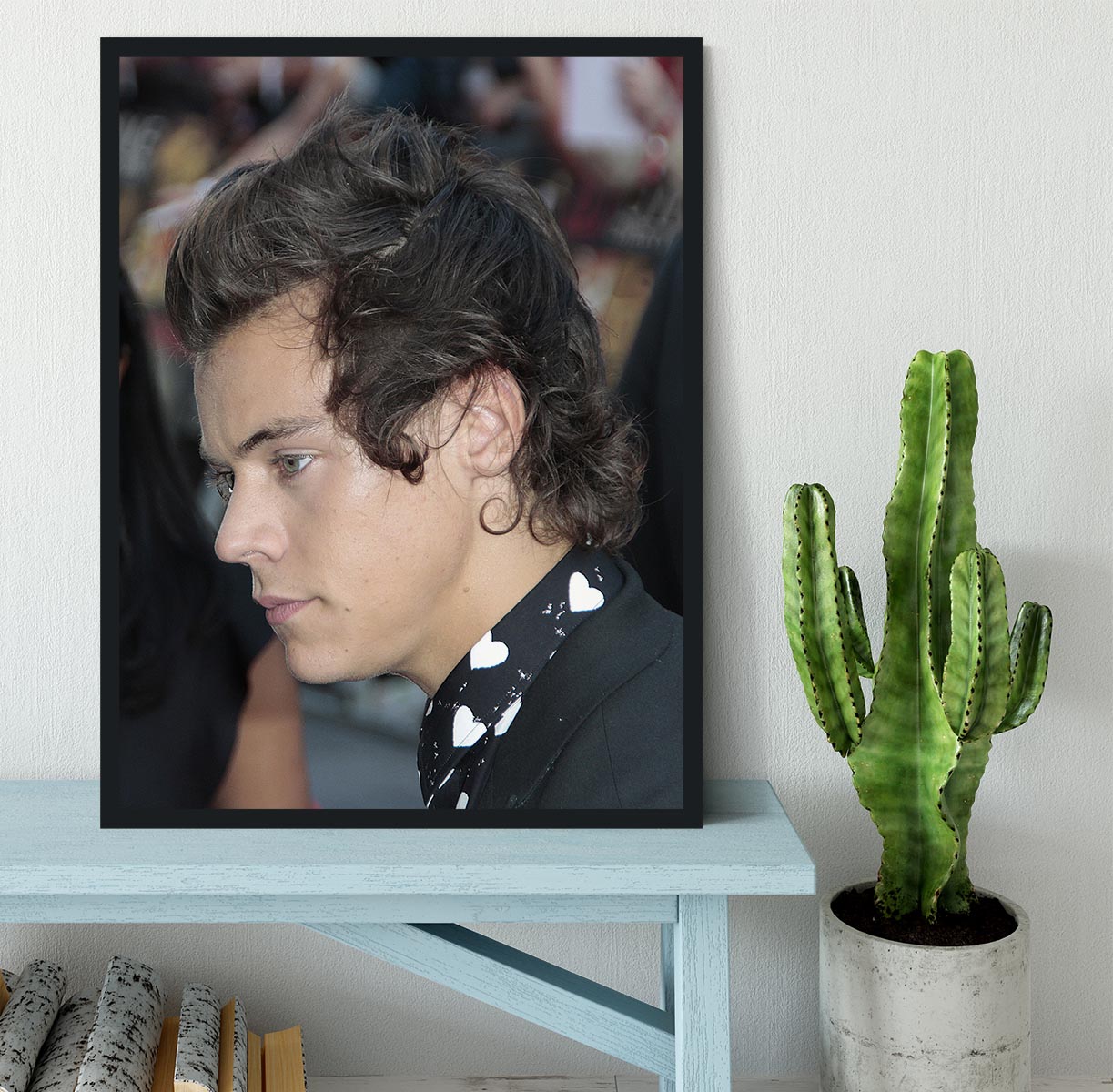 Harry Styles 2013 Framed Print - Canvas Art Rocks - 2