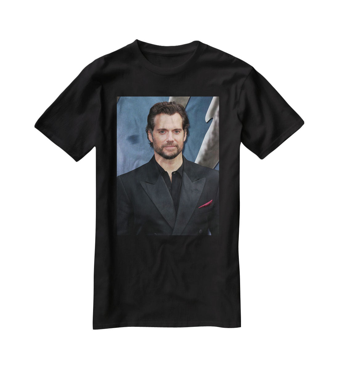 Henry Cavill at a premiere T-Shirt - Canvas Art Rocks - 1