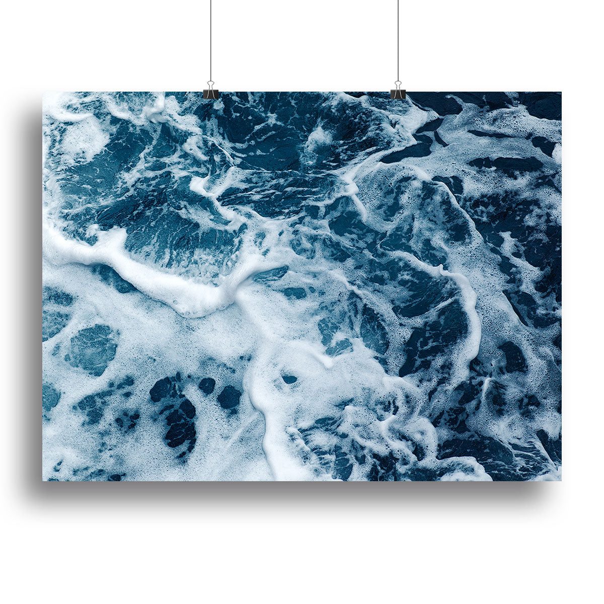 High Angle View Of Rippled Water Poster - Unframed